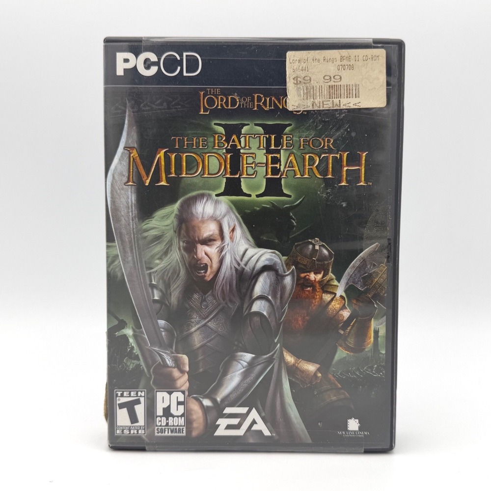 EA Lord of the Rings The Battle for Middle-Earth II PC CD-ROM READ